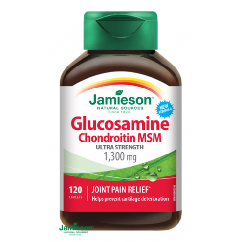 JAMIESON Glukosamin Chondroitin MSM 1300mg, 120 tbl